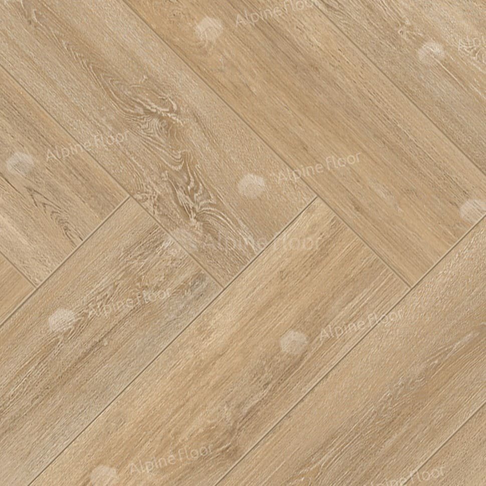 Ламинат "Alpine Floor" Herringbone Дуб Фландрия (606*101*8 мм) — купить в Каменске-Уральском