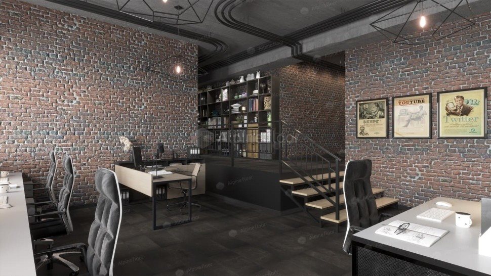 Виниловая плитка "Alpine Floor" Light Stone Ларнака (608*303*2,5 мм) — купить в Каменске-Уральском