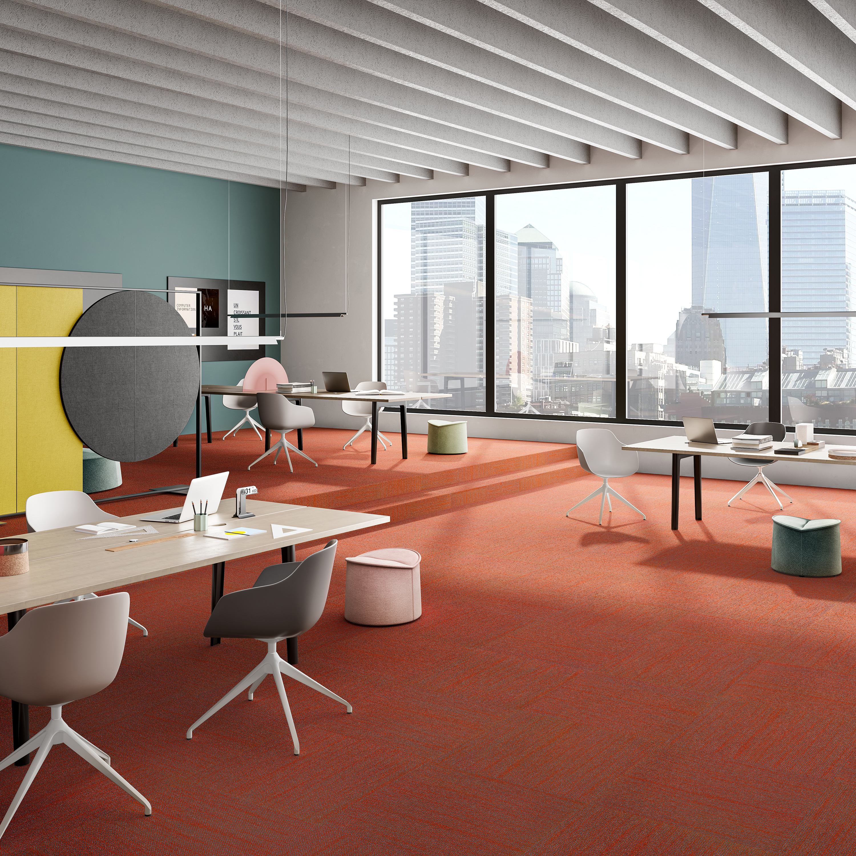 Ковровая плитка Marvel Tile 89 (500*500*6 мм) — купить в Каменске-Уральском