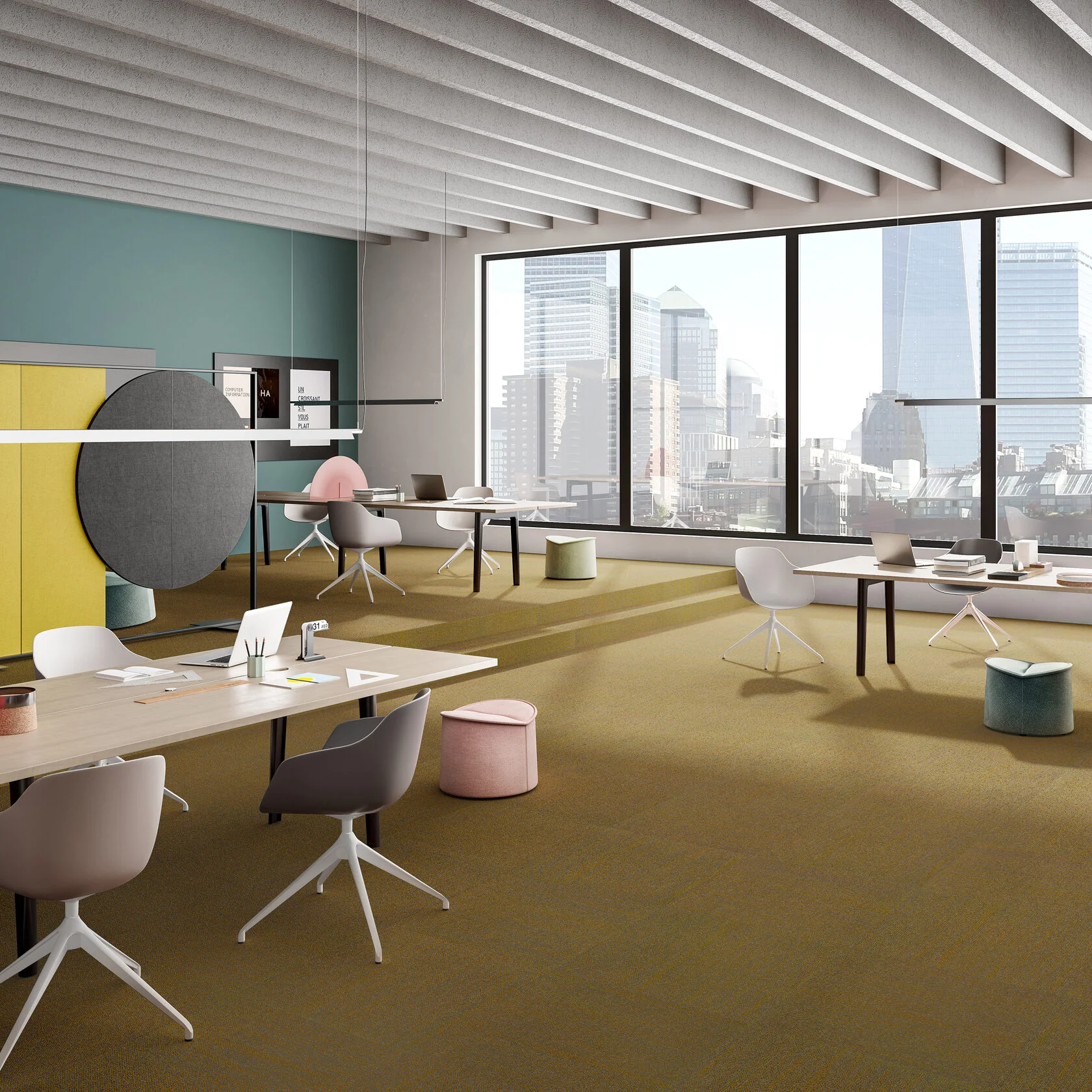 Ковровая плитка Marvel Tile 98 (500*500*6 мм) — купить в Каменске-Уральском