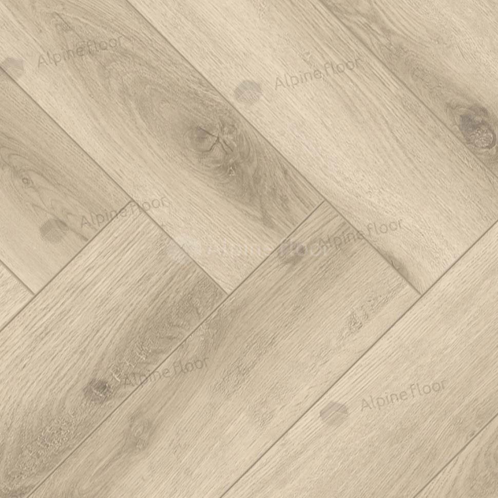 Ламинат "Alpine Floor" Herringbone Дуб Орлеан (606*101*8 мм) — купить в Каменске-Уральском