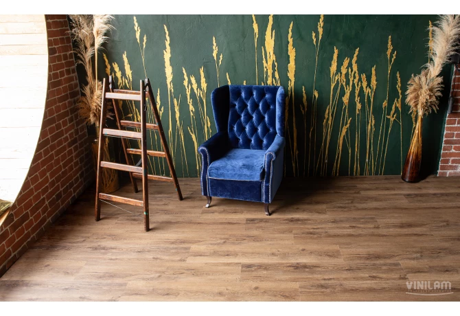 Кварц-винил Дуб Кордова (1227*232*2,5 мм) — купить в Каменске-Уральском