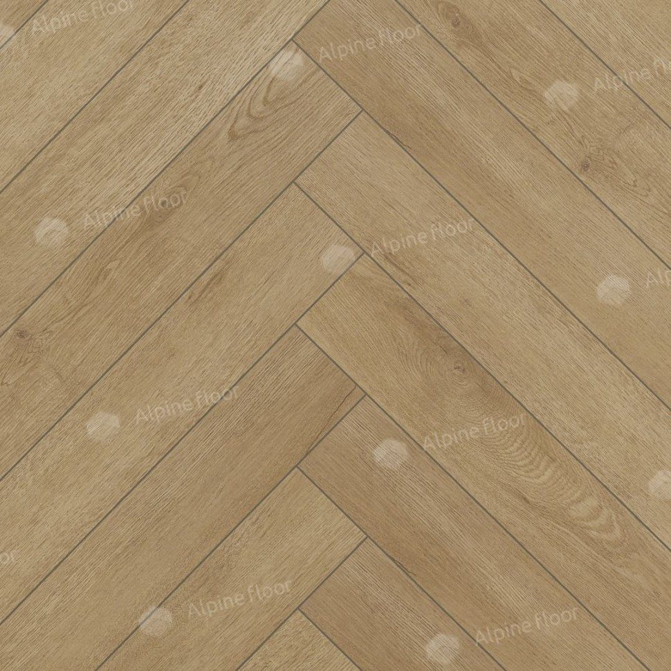 Ламинат "Alpine Floor" Herringbone 12 Дуб Молизе (600*100*12 мм) — купить в Каменске-Уральском
