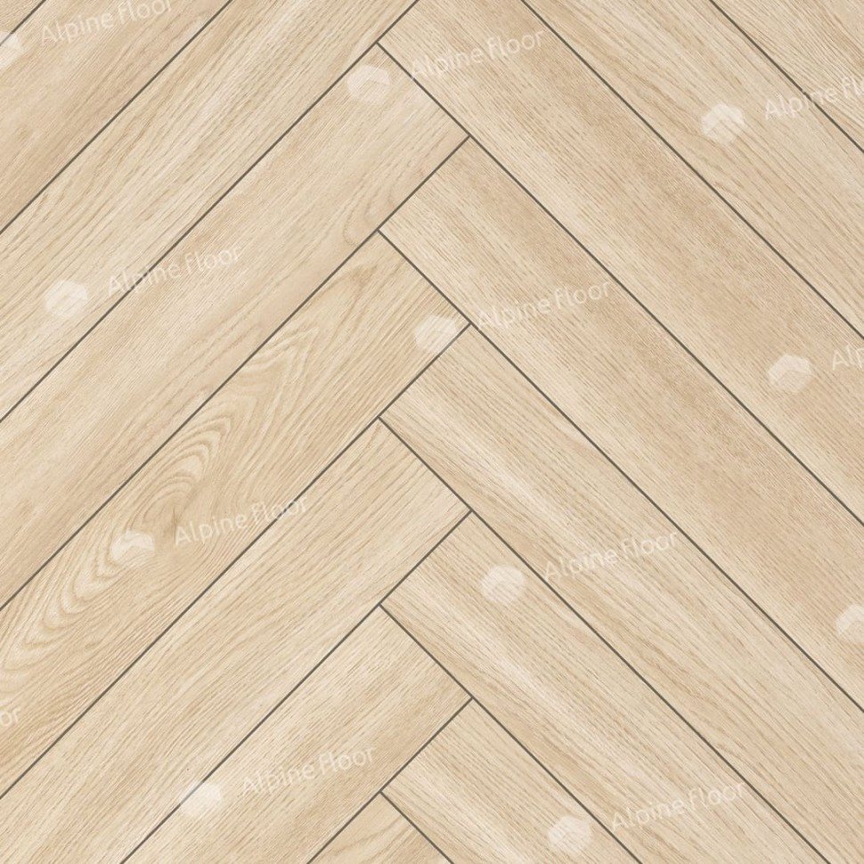 Ламинат "Alpine Floor" Herringbone 12 Дуб Эльба (600*100*12 мм) — купить в Каменске-Уральском