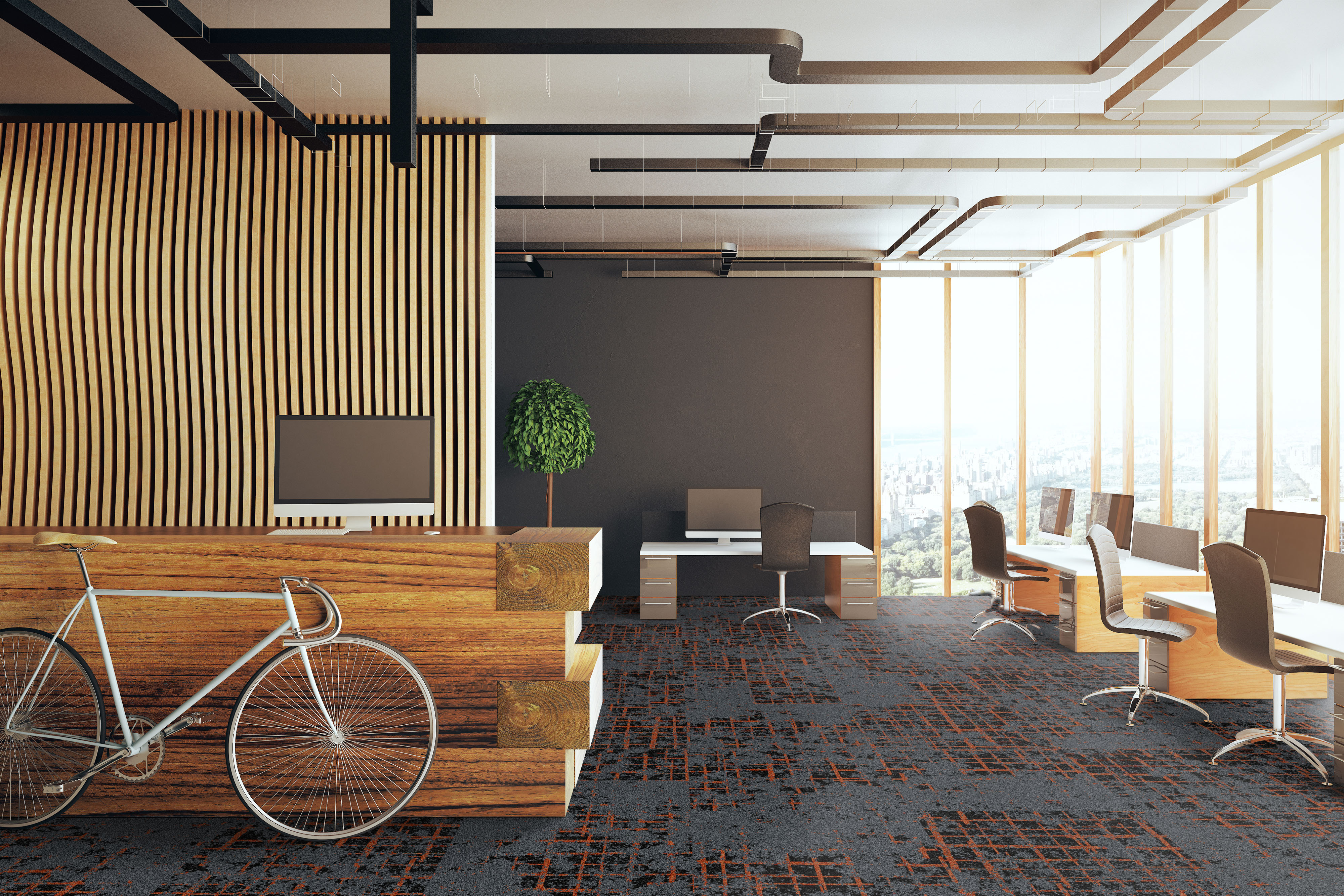 Ковровая плитка Macro Tile 91 (500*500*5 мм) — купить в Каменске-Уральском