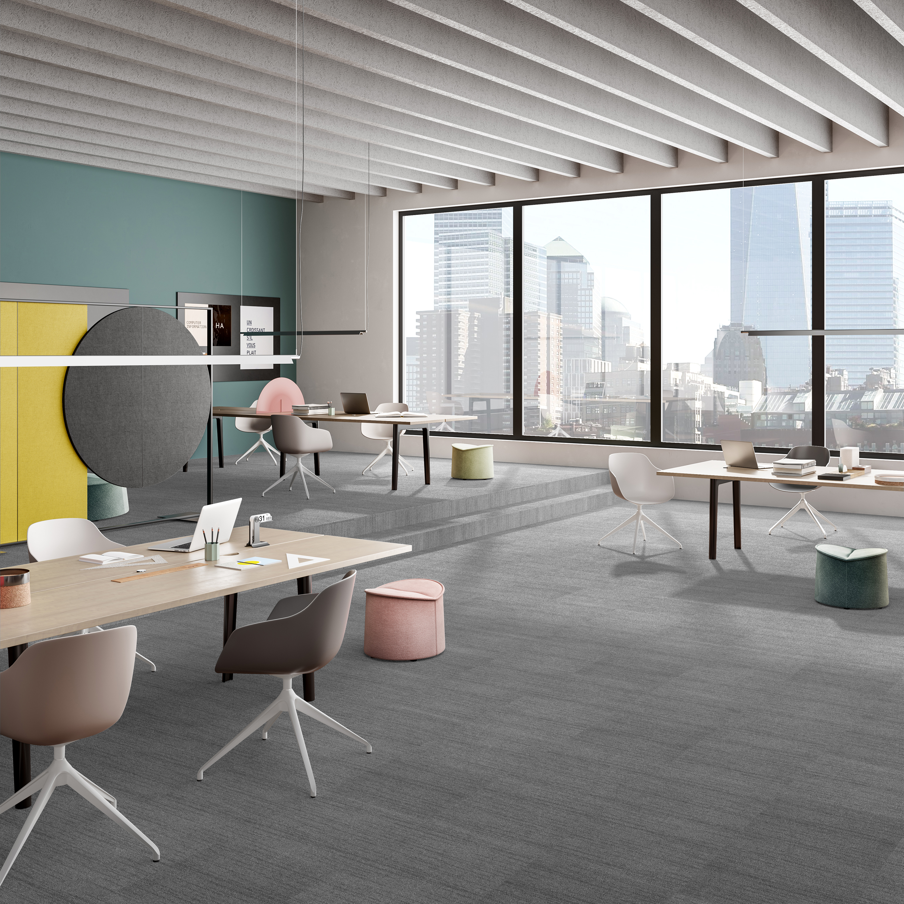 Ковровая плитка Marvel Tile 97 (500*500*6 мм) — купить в Каменске-Уральском