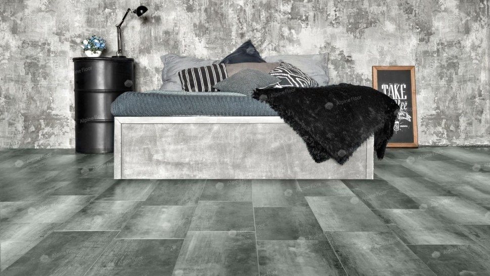 Виниловая плитка "Alpine Floor" Light Stone Корнуолл (608*303*2,5 мм) — купить в Каменске-Уральском