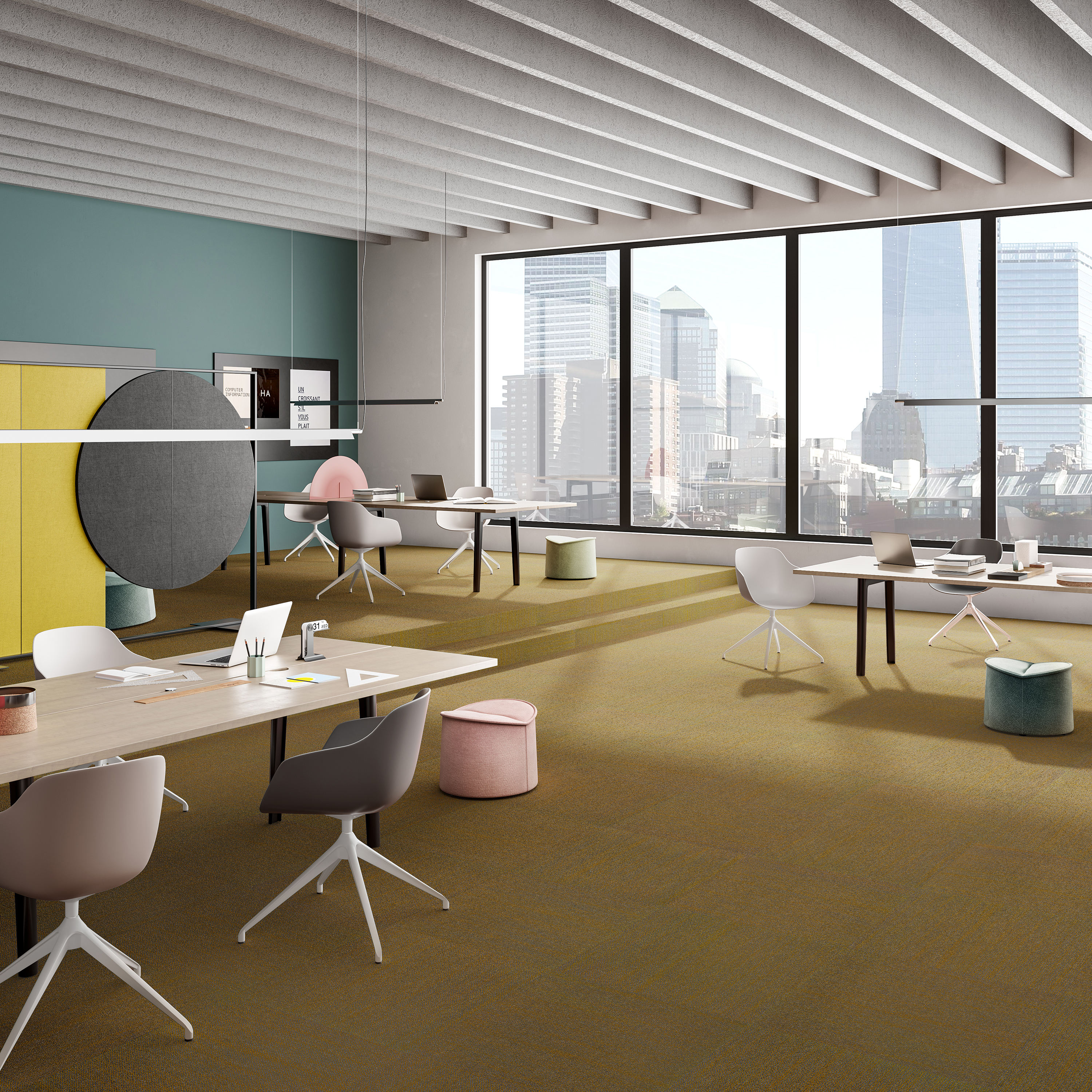 Ковровая плитка Marvel Tile 29 (500*500*6 мм) — купить в Каменске-Уральском