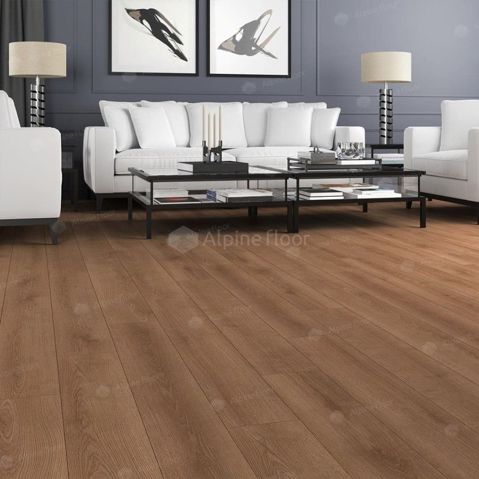 Ламинат "Camsan" Дуб Браун (1380*190*10 мм) — купить в Каменске-Уральском