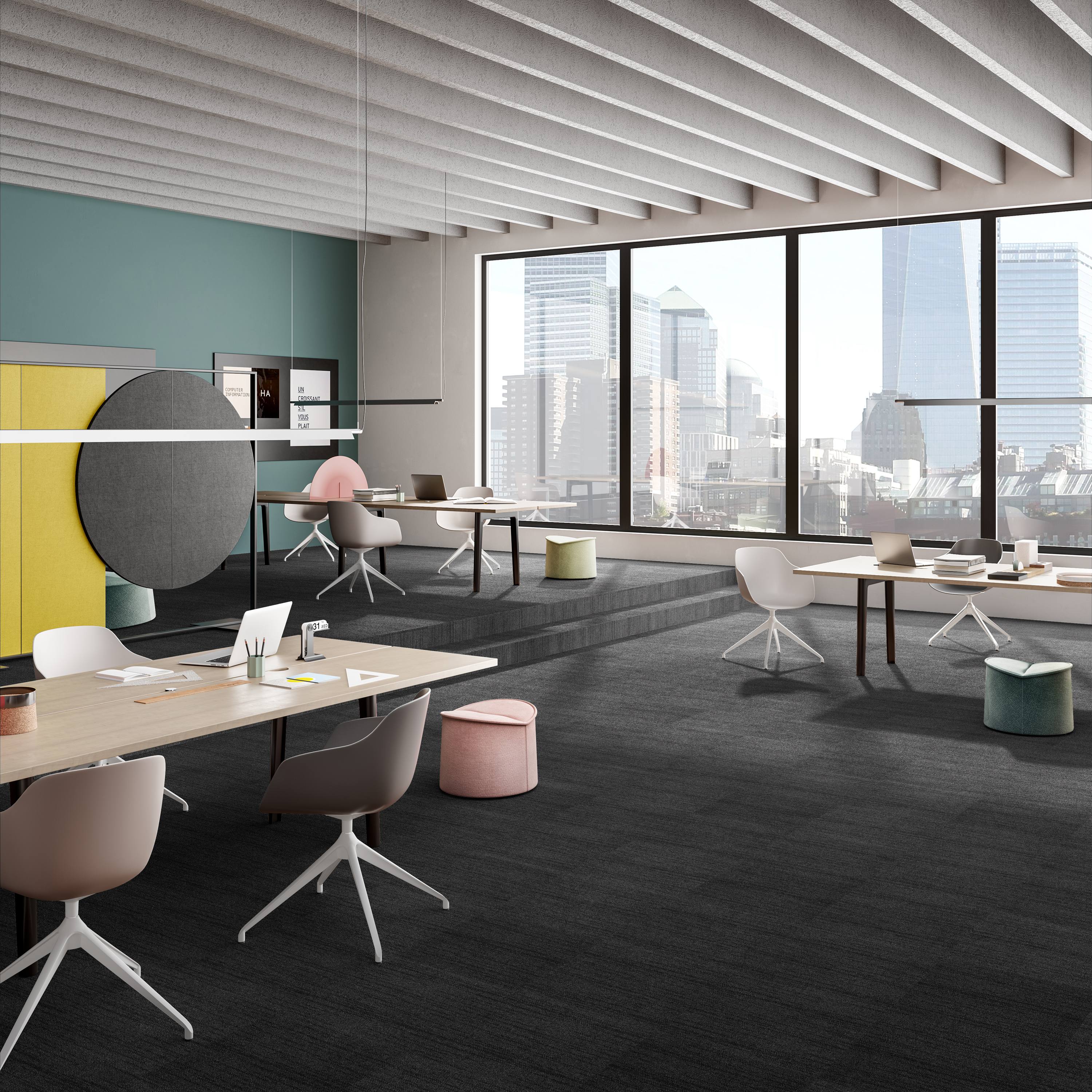 Ковровая плитка Marvel Tile 99 (500*500*6 мм) — купить в Каменске-Уральском