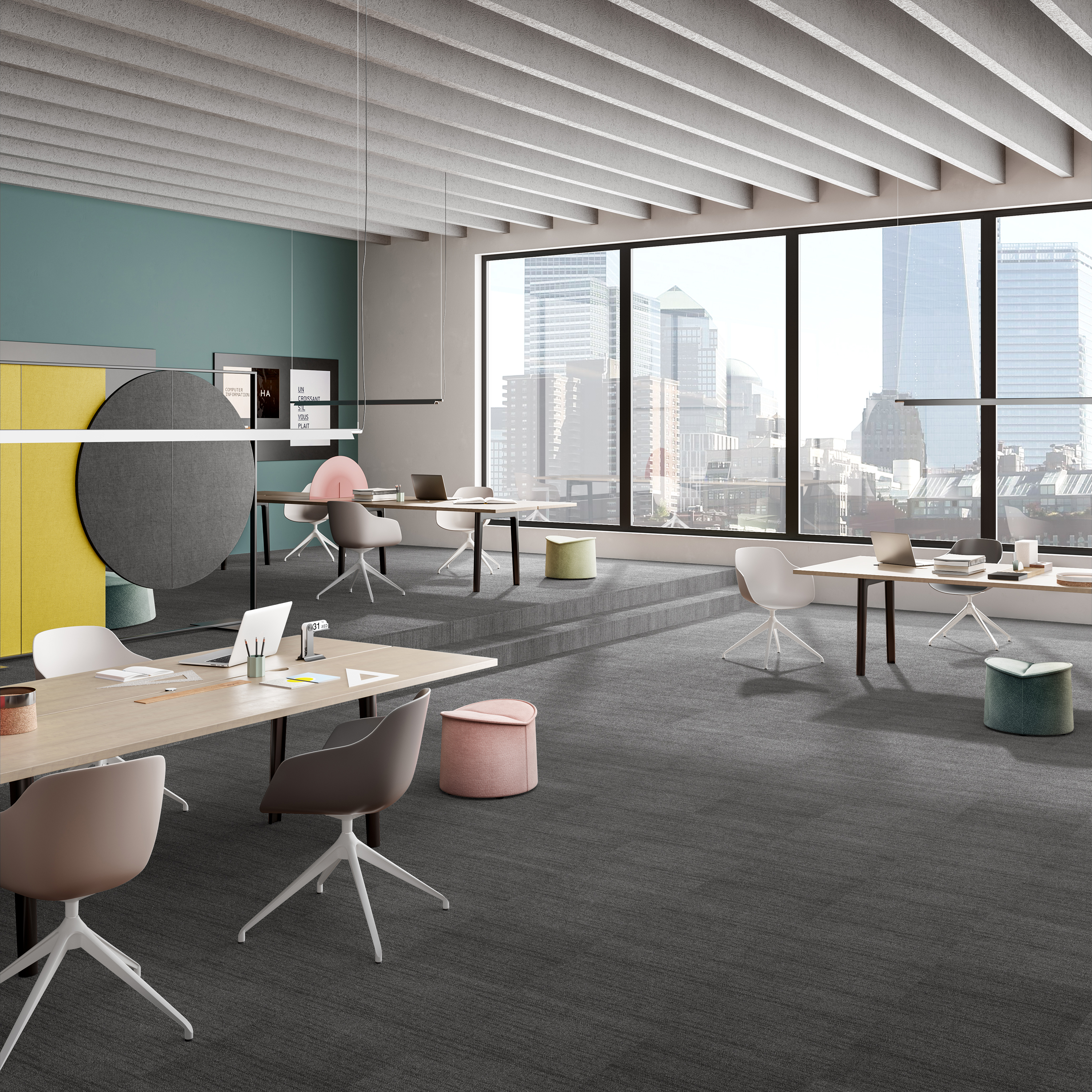 Ковровая плитка Marvel Tile 98 (500*500*6 мм) — купить в Каменске-Уральском