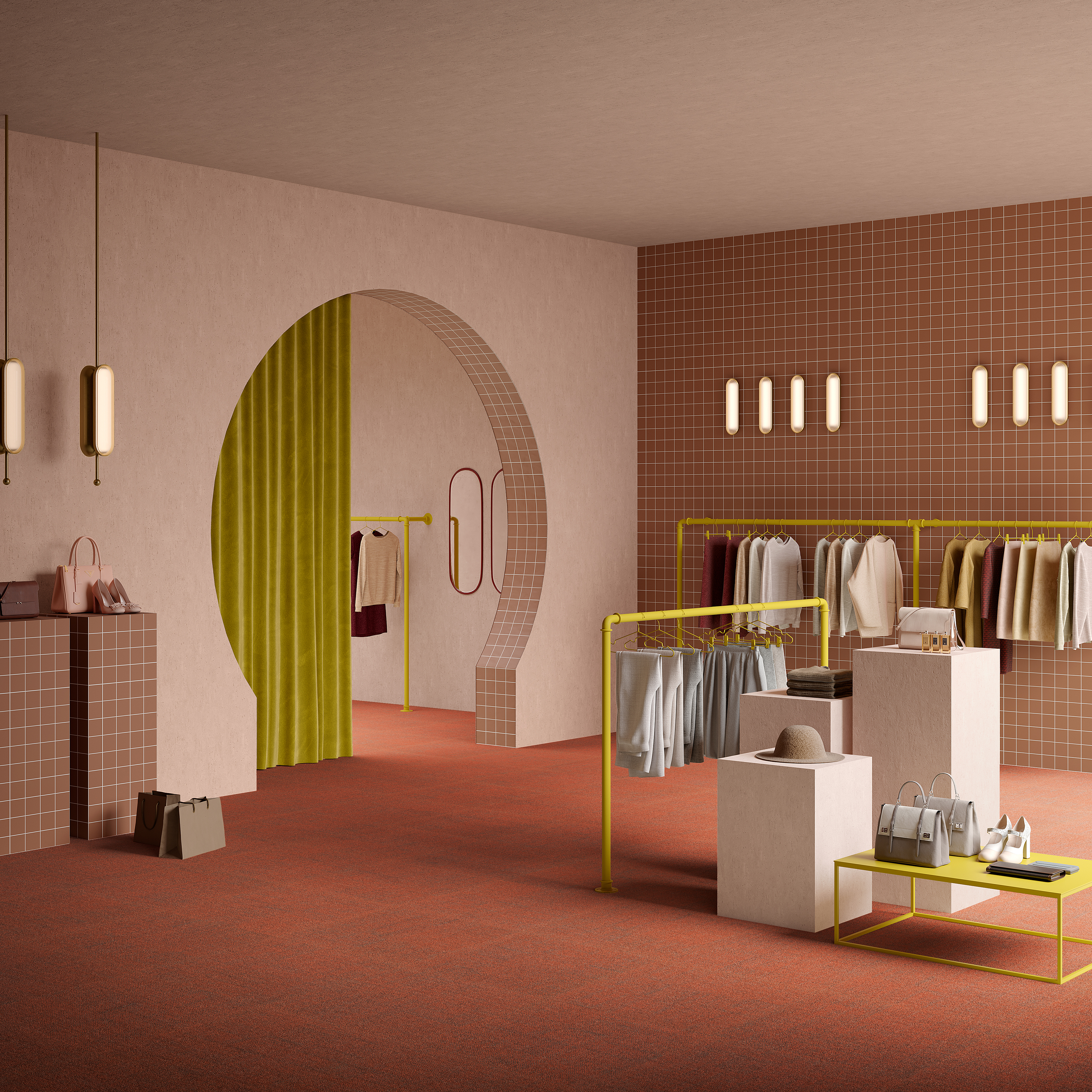 Ковровая плитка Mantra Tile 89 (500*500*6 мм) — купить в Каменске-Уральском