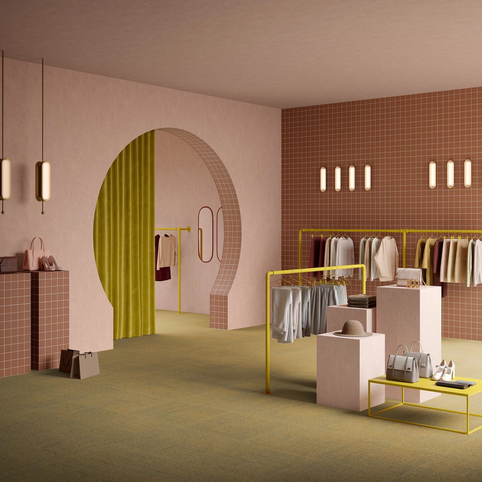 Ковровая плитка Mantra Tile 99 (500*500*6 мм) — купить в Каменске-Уральском