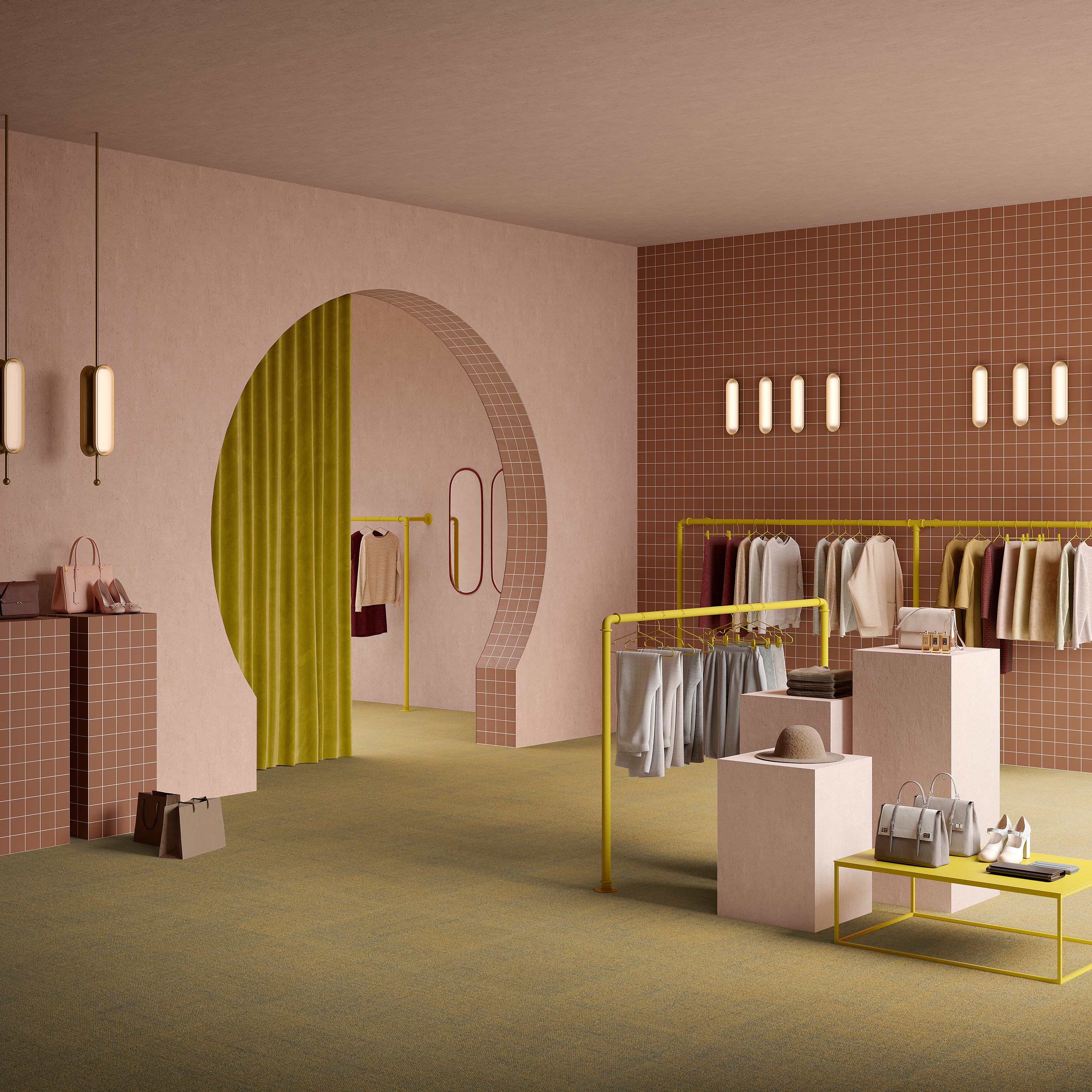 Ковровая плитка Mantra Tile 29 (500*500*6 мм) — купить в Каменске-Уральском