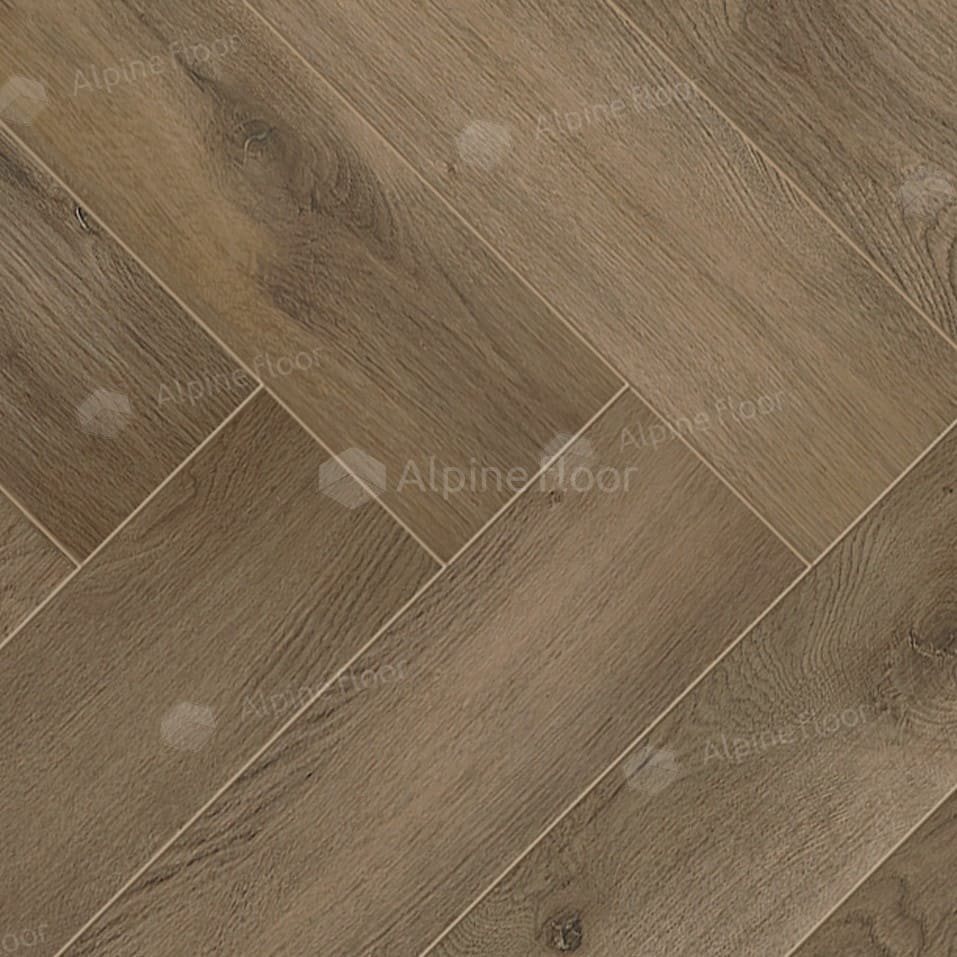 Ламинат "Alpine Floor" Herringbone Дуб Анжу (606*101*8 мм) — купить в Каменске-Уральском