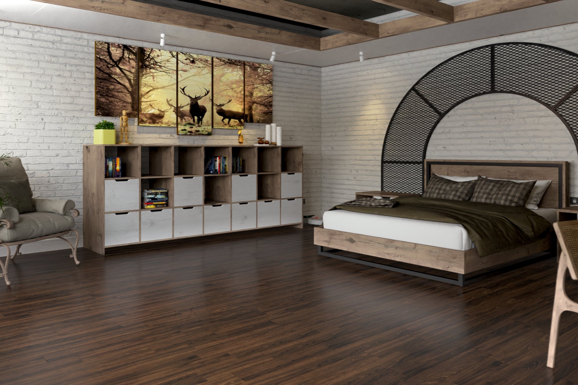 Инженерный паркет «Damy Floor» Каштановый — купить в Каменске-Уральском