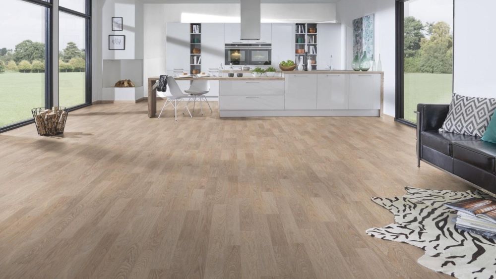 Ламинат "Kronospan" Forte Classic Дуб Льняной 4283 (1285*192*8 мм) — купить в Каменске-Уральском