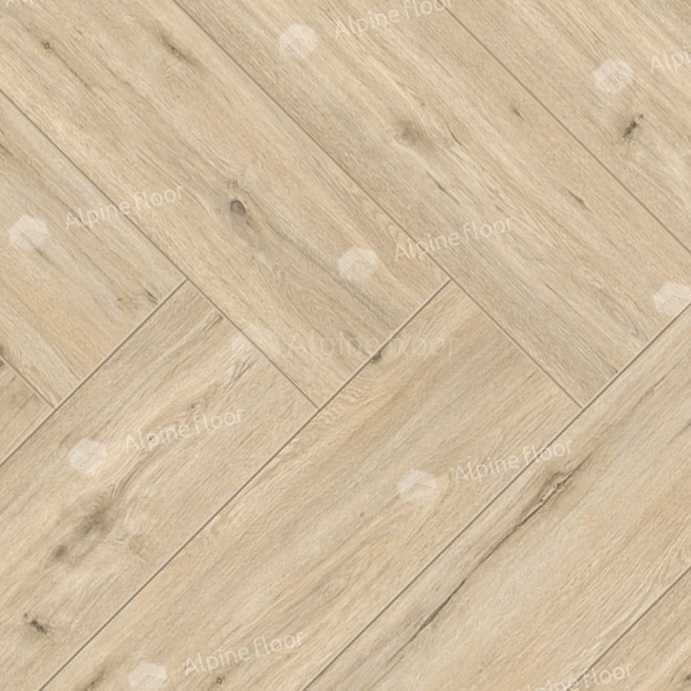 Ламинат "Alpine Floor" Herringbone Дуб Лион (606*101*8 мм) — купить в Каменске-Уральском