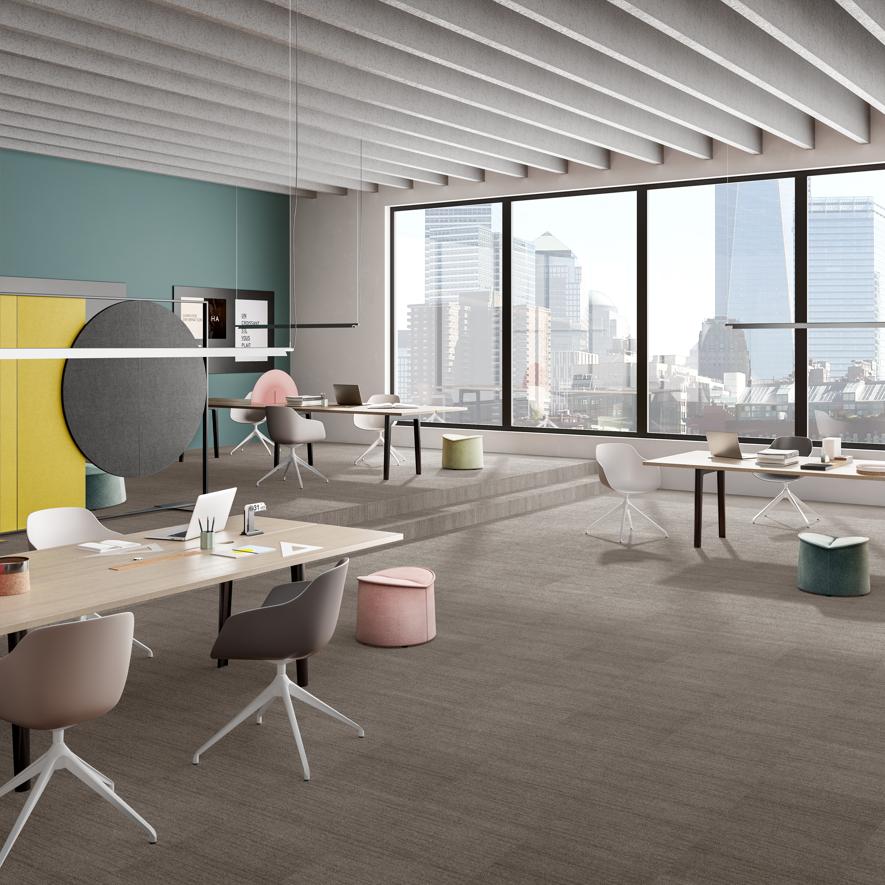 Ковровая плитка Marvel Tile 94 (500*500*6 мм) — купить в Каменске-Уральском