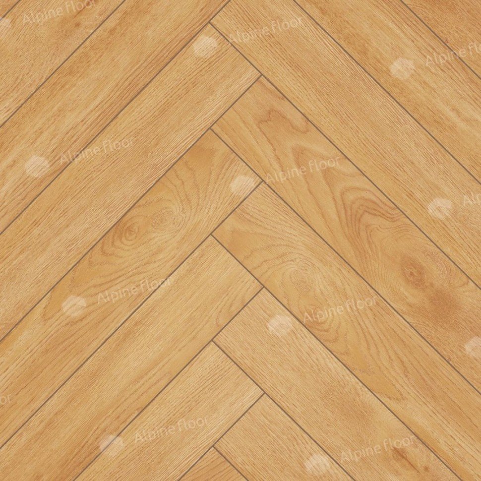 Ламинат "Alpine Floor" Herringbone 12 Дуб Пьемонт (600*100*12 мм) — купить в Каменске-Уральском